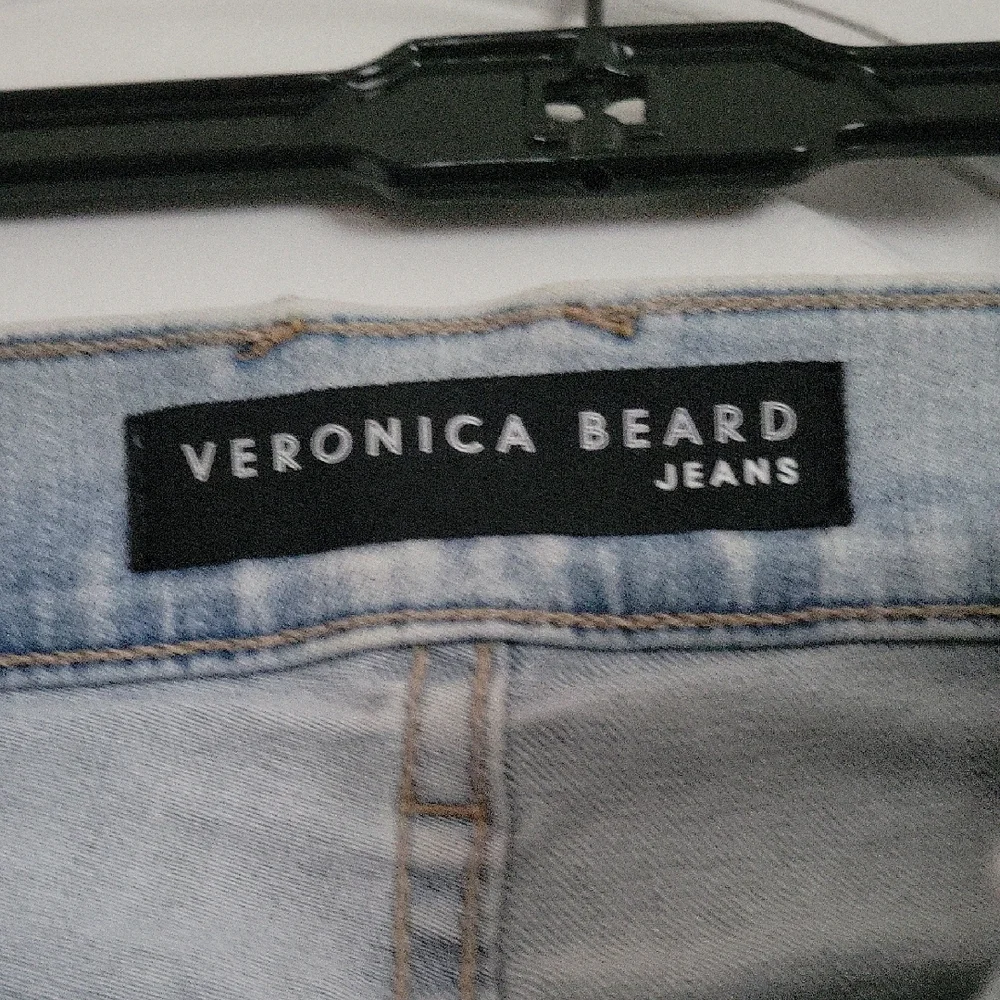 Veronica Beard Gray Flare Wide Leg Jeans - Picture 2 of 4